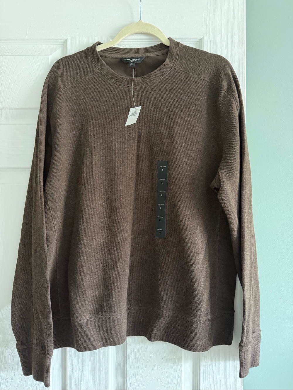 NWT Banana Republic Brown Crewneck Sweater - Men's